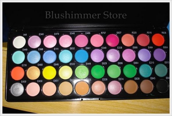 Paleta 40 cores Matte/Shimmer