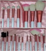 Kit 18 Pincéis ROsa